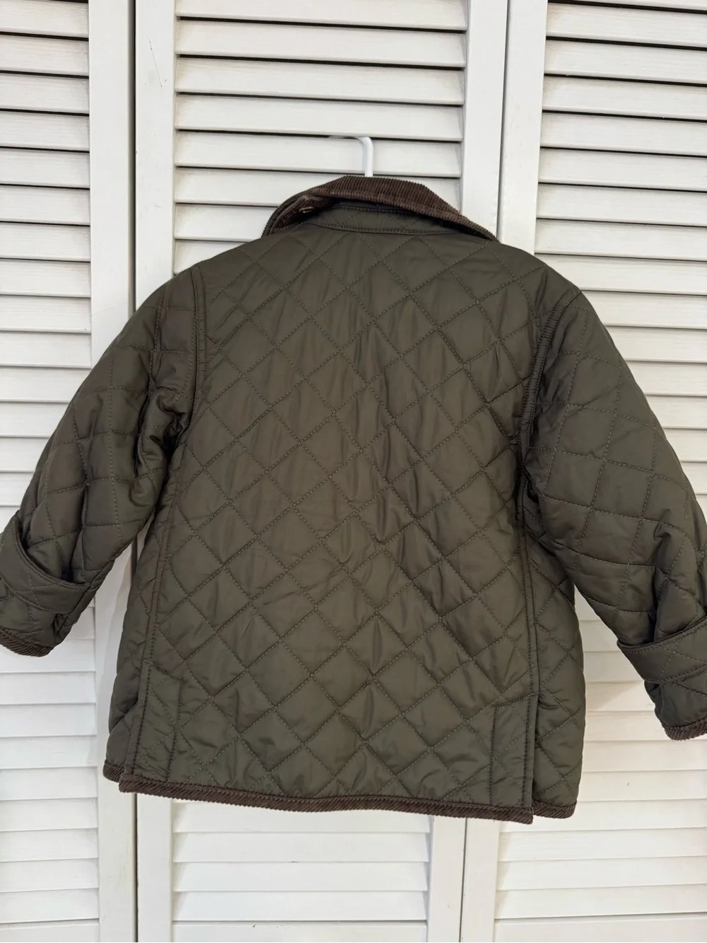 Polo by Ralph Lauren Olive Quilted Kids Jacket S-2T